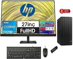 Resim Hp 290 Pro G9 Intel Core I7 13700 32GB 2tb SSD 4GB/RX550 27" Monitör Freedos Masaüstü Blgisayar 8624A8ET14+ZETTAUSBBELLEK 