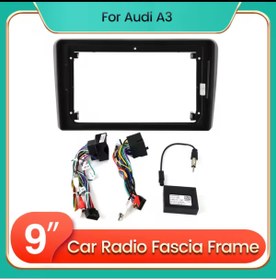 Resim ALCARS AUDİ A3 2003-2012 9 İNC MULTİMEDYA ÇERÇEVESİ 