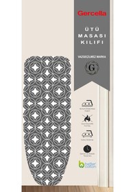 Resim Lodos 120x45 Xs Size Ütü Masası Kılıfı Bezi Örtüsü Ütü Yedek Parça Ütü Ve Aksesuarı Açık Gri 