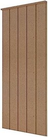 Resim bangu Dekoratif Ahşap Duvar Paneli (45 X 105 Cm) Boyanabilir 10 Mm Ham Mdf Duvar Paneli 