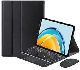Resim Microcase Samsung S8 Ultra - S9 Ultra Tablet için Tablet Bluetooth Touchpad Klayve + Mouse + Kılıf- BKK19 