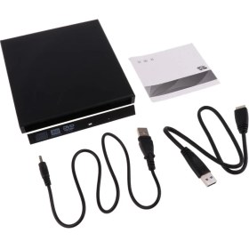 Resim Lovıver Usb3.0 Dış Kılıf Muhafazası 12.7mm Sata Cd Dvd Optik Sürücü Siyah (Yurt Dışından) 