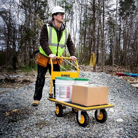 Resim DEWALT DWT504 400Kg Profesyonel Paket Taşıma Arabası 