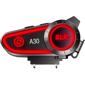 Resim Adonis Blic Otomotosiklet Bluetooth Kask Kulaklık Tekli Intercom A30 