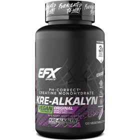 Resim EFX Sports Kre-Alkalyn Creatine Hardcore 120 Capsules 