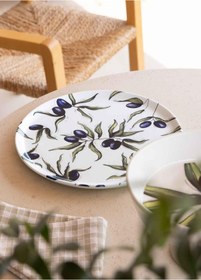 Resim The Mia Olivos Servis Tabağı 30 Cm Ovs0006 Çok Renkli 