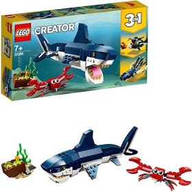 Resim LEGO® Creator 3’ü 1 Arada Derin Deniz Yaratıkları 31088-7+ Yaratıcı Oyuncak Yapım Seti - 230 Parça 