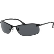 Resim Rayban Rb 3183 002 / 81 Polarize Unisex Güneş Gözlüğü Antrasit 