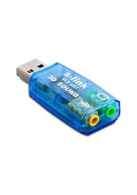 Resim S-Link Slx-U51 Usb Ses Kartı 2.0 Çevirici Adaptör (240422086) 