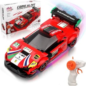 Resim Uzaktan Kumandalı Sarjlı LEGO Rc Araba Kendin Yap 279 Parça 