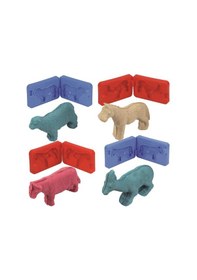 Resim 3d Kalıplı Çiftlik Hayvanları Kinetik Kum Set 1000 Gr Kum-037 