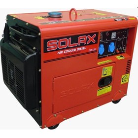 Resim Solax 8.5Gf-Lde 5.5 Kw. Monof.Kabinli.Marş.Diz Jeneratör 