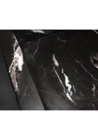 Resim Toros Siyah Batarya Çıkışlı Kare Lavabo 