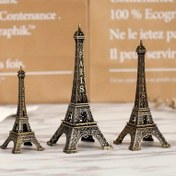 Resim Vintage Paris Eiffel Kulesi Heykeli - Ev Dekoru için Romantik Metal Heykel, Retro Tarz Masa Süsü, İdeal Babalar Günü Hediyesi, Elektrik Gerektirmez, Eiffel Kulesi Dekoru 