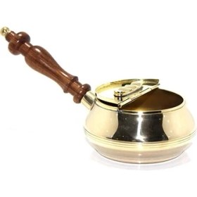 Resim Pirinç Kapaklı Küllük Model 1 