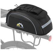 Resim Mufunye Su Geçirmez Isıtmalı Bisiklet Çanta, Isı Yalıtımıyla Islak/sıcak Maddeler İçin, Çift Yan Cep Ve Omuz Kayışıyla Kolay Taşıma Siyah 