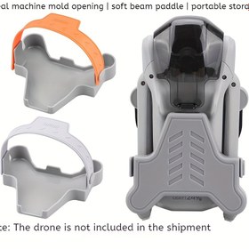 Resim DJI Mini 3/Mini 3 Pro Pervane Stabilizatör Tutucu, Silikon Bıçak Korumalı Bağ, Drone Kanat Sabitleyici, Pil Erişim Aksesuar Kiti 