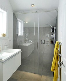 Resim Ht-8211-Set-Pss Paslanmaz Sürme Cam Kapı Sistemi 