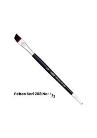 Resim Pebeo 208 Seri Yan Kesik Uçlu Fırça No 1-2 