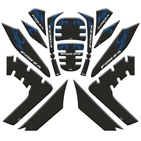 Resim Gogo Tank Pad Set 004 Honda Forza 2021-2024 