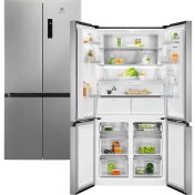 Resim Electrolux ELT9VE52U0 E Enerji Sınıfı 522L 4 Kapılı No-Frost Gardrop Tipi Buzdolabı Inox 