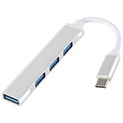 Resim type c to usb 3.0 4 port hub type c 3.1 4 port usb çoklayıcı type c to usb 3.0 4 port hub type c 3.1 4 port usb çoklayıc