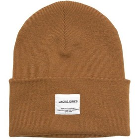 Resim Jaclong Knit Beanie Noos Erkek Kahverengi Bere - 12150627 
