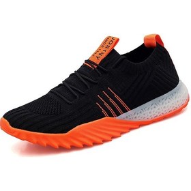 Resim Spor Ayakkabı, Flyknit File, Elastik Siyah 