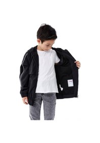 Resim Benitto Kids Erkek Çocuk Kapüşonlu Yağmurluk 51362 Siyah 