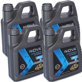 Resim Nova 20w-50 4 Litre Motor Yağı Benzin, Lpg, Dizel (4 Adet) 