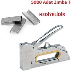 Resim 3 Fonksiyonlu Zımba Tabancası 5.000 Pcs Zımba Teli Hediye 