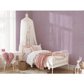 Resim Pembe Puantiyeli 16 M2 Duvar Kağıdı 10192 Çok Renkli 