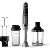 Resim Philips li Mutfak Robotu Seti Çok Amaçlı Blender Set Siyah Xl Plastik Beyaz 