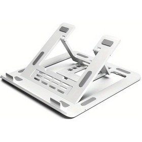 Resim Willowhaven Beyaz 13-15 İnç Katlanır Laptop Standı Ayarlanabilir Taşınabilir Soğutucu 