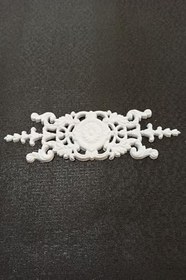 Resim Gümüş Saray Tavan Motif 8,5 * 30 Cm gri 