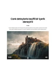 Resim Samsung Akıllı Tv-monitör 109 Ekran 43" Wi-fi Apple Android Kablosuz Görüntü Aktarım-tizen Os Akıcı Arayüz 