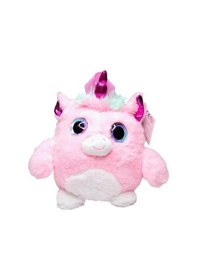 Resim Glanart Çocuklar İçin Sevimli Peluş Sırt Çantası Pembe 25 Cm 3-6 Yaş Pembe 
