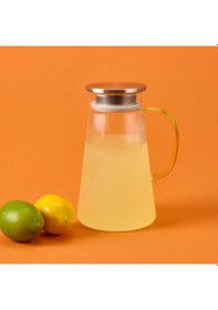 Resim Mienn Borosilikat Cam Sürahi - Şeffaf - 1500 Ml 