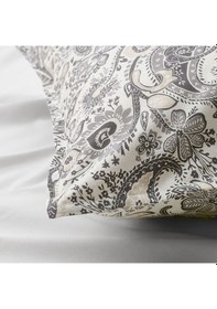 Resim Yastık Kılıfı, Gri-beyaz, 50x60 Cm Gri 