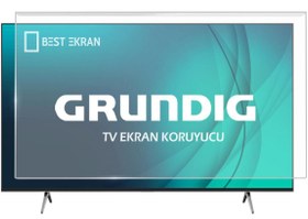 Resim Grundig 65 GHU 9000 Tv Ekran Koruyucu - Grundig 65\ inç 164cm Ekran Koruyucu 65GHU9000 Çerçevesz 4K Uhd 