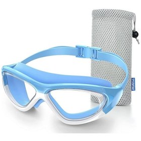 Resim Geniş Görüşlü Çocuk Yüzme Gözlüğü, 3-12 Yaş Arası Çocuklar İçin B Çok Renkli 