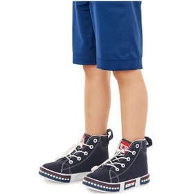 Resim Kiko Kids Gamel Günlük Lastikli Erkek Bebek Bot Ayakkabı Lacivert 