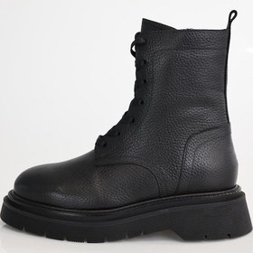 Resim Siyah Bağcıklı Postal 123004 Siyah 