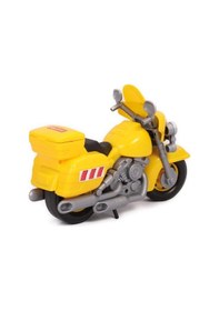 Resim Yarış Motosikleti Harley Sarı 