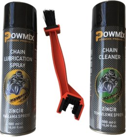 Resim Powmix Motosiklet Zincir Bakım Seti 
