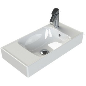 Resim Turkuaz Seramik Cerastyle Sharp 60 x 30 CM Etajer Uyumlu Lavabo 