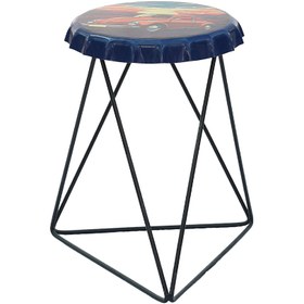 Resim Beetle Metal Tabure 