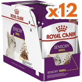 Resim Royal Canin Sensory Smell Pouch Yaş Kedi Maması 85 Gr - BOX - x 12 Adet 