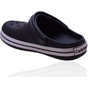 Resim 15090 Carlaverde Crosss Tarzı Unisex Terlik Hemşire Doktor Siyah 