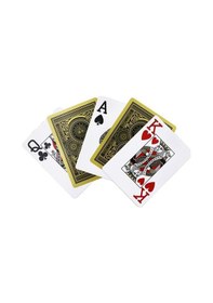 Resim Jumbo Pvc Su Geçirmez İskambil Blackjack Oyun Kağıdı Cin885sr 